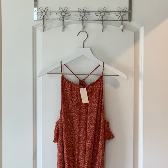 Joie Jael Printed Sleeveless Halter Silk Jumpsuit - Picture 4 of 6